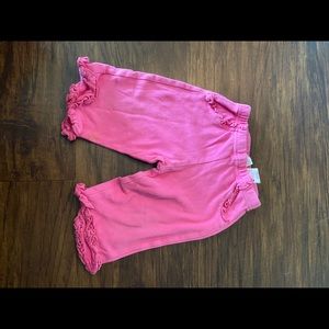 3-6M pink leggings